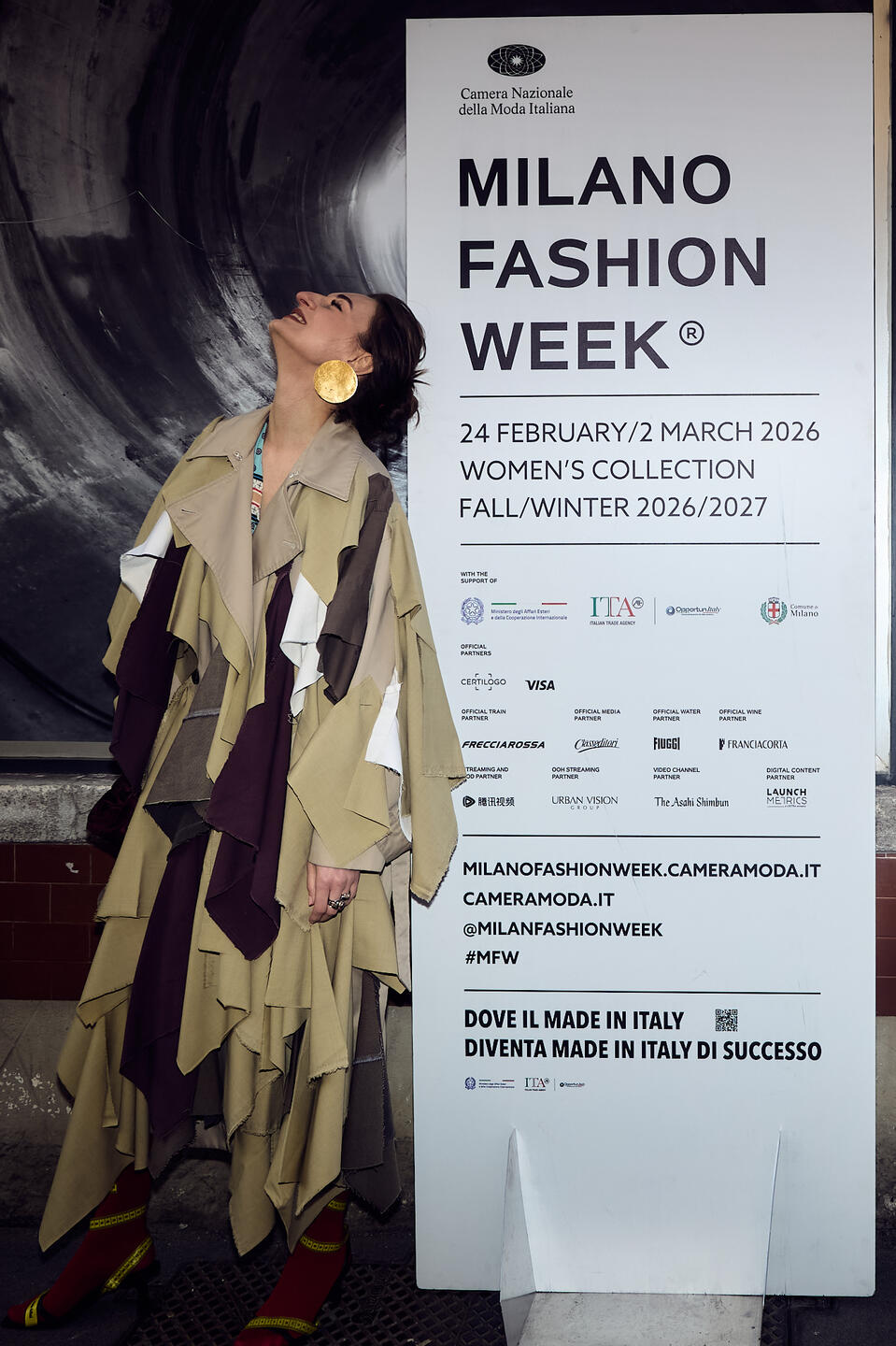 Milano Fashion Week F/W 26 Point.Zer0 indipendent digital magazine | foto by Paolo Barigelli fotografo moda
